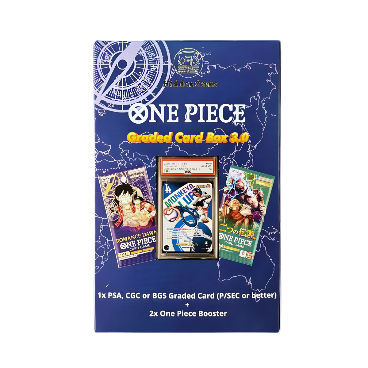 Mistery Box One Piece Graded Card Box 3.0