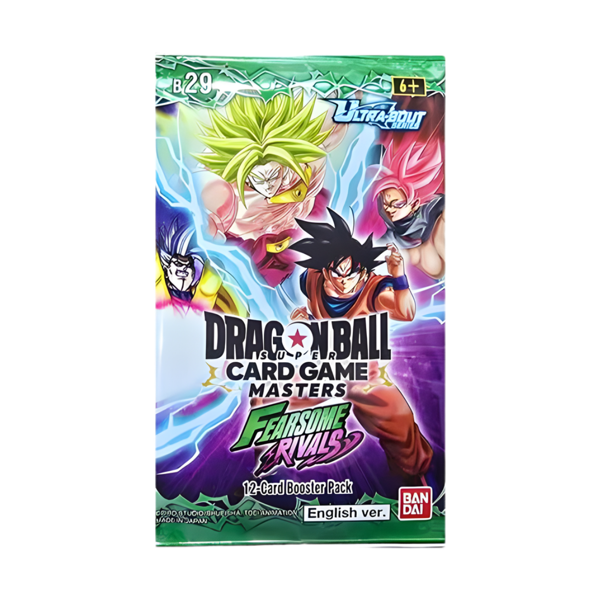 Dragon Ball BT29 MASTERS card game Busta ENG
