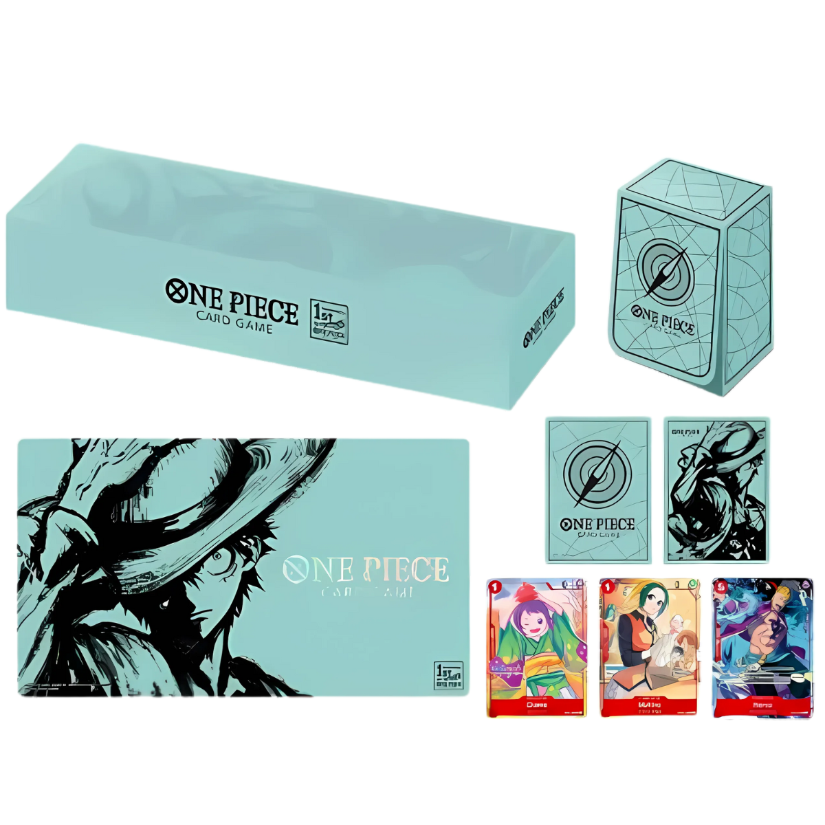 One Piece TCG Japanese 1st Anniversary Set