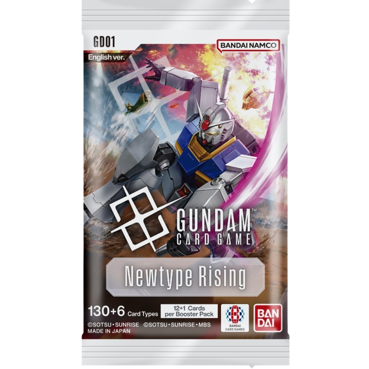 Gundam Card Game Booster (12+1 cards per pack)