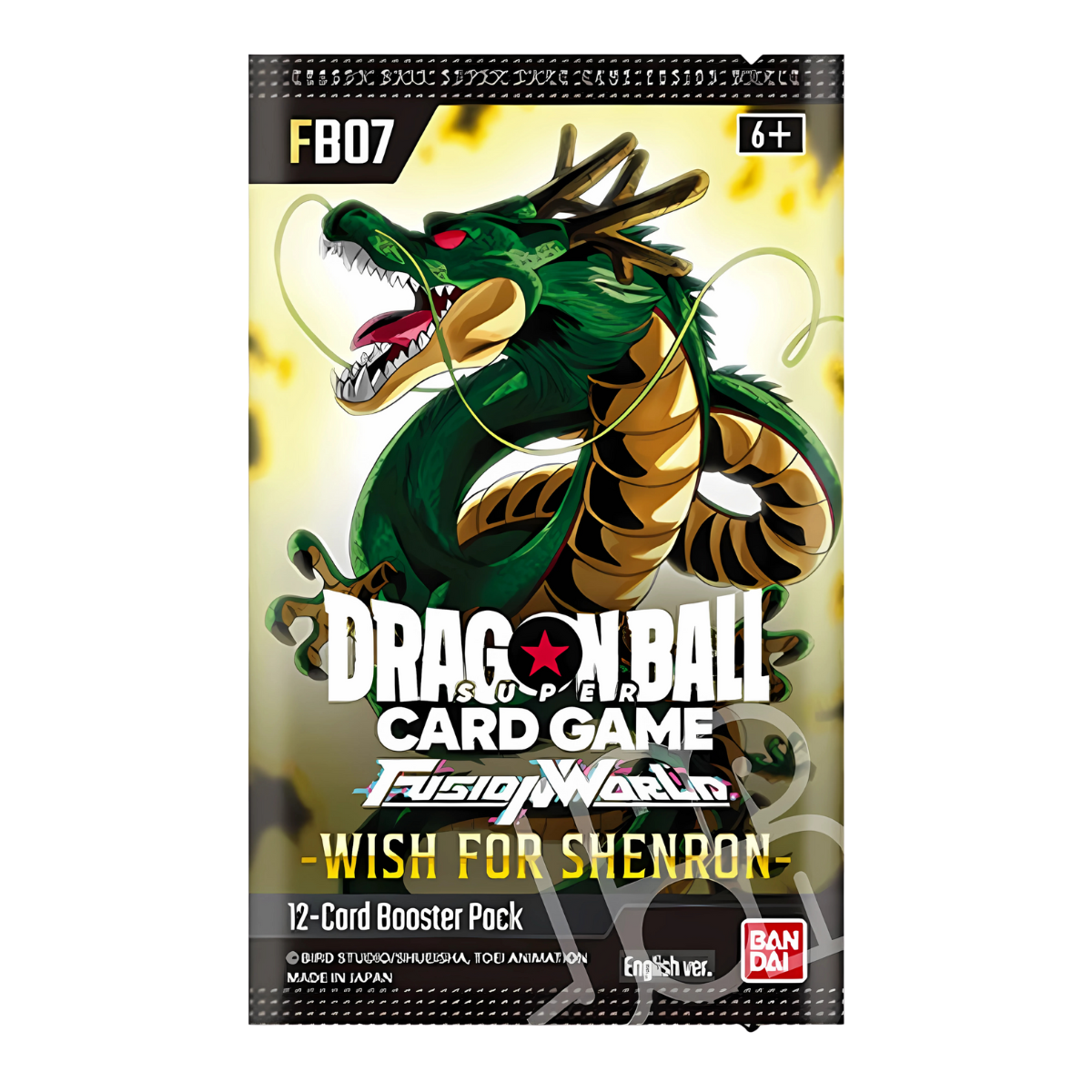 Dragon Ball FB07 Super card game Wish for Shenron Busta ENG