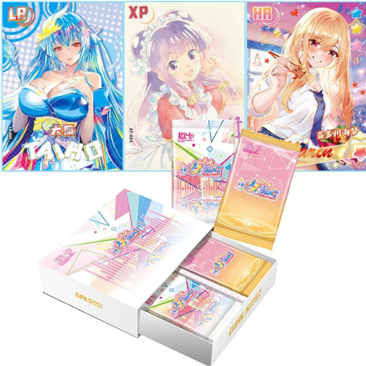 Goddess Story Girl Party Display Card Box