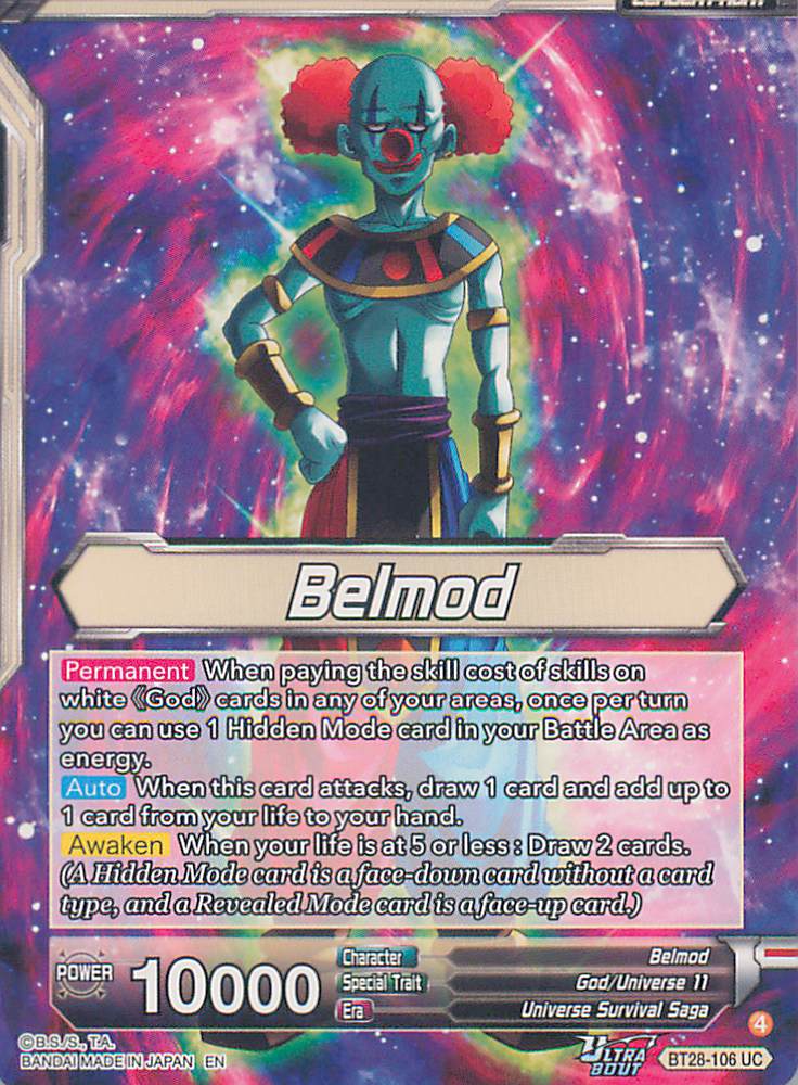 Belmod God of Destruction BT28-106