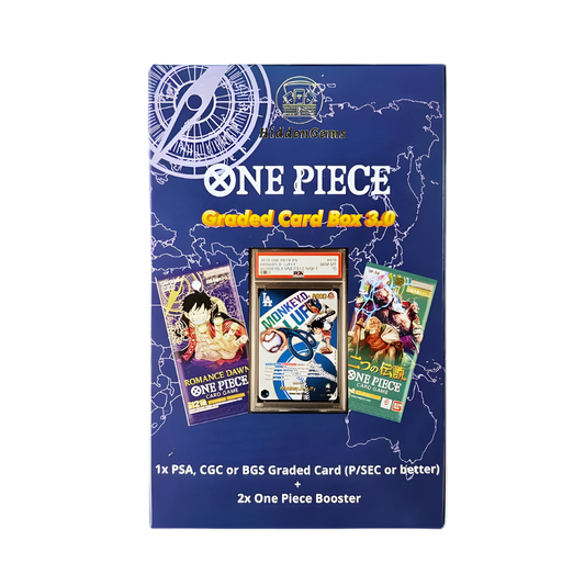 Mistery Box One Piece Graded Card Box 3.0