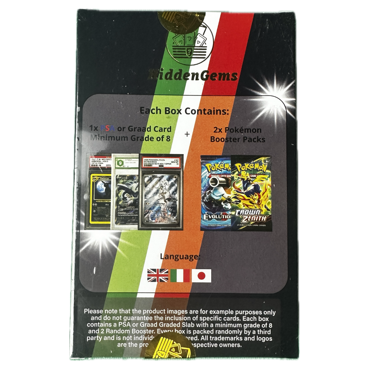 Mystery Box  Italian Graded Card