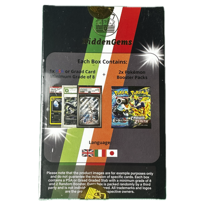 Mystery Box  Italian Graded Card