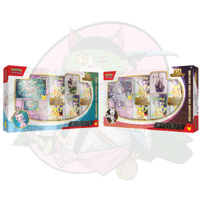 Pokemon 30° Anniversario - Collezione con statuina Mew & Mewtwo (ITA) (PREORDINE)