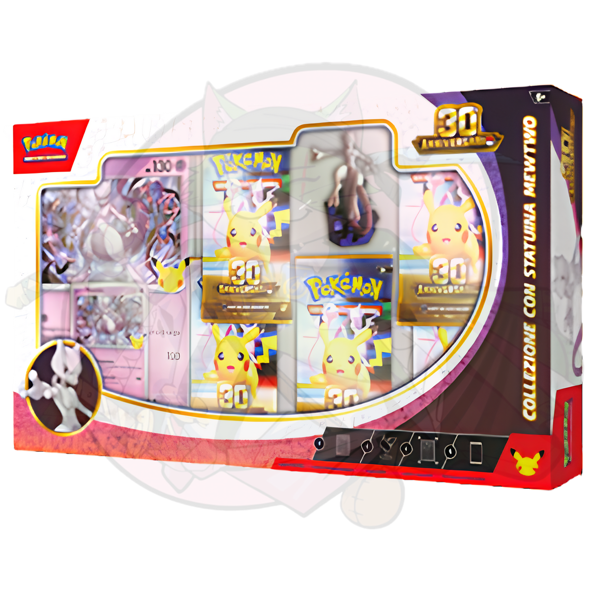 Pokemon 30° Anniversario - Collezione con statuina Mew & Mewtwo (ITA) (PREORDINE)