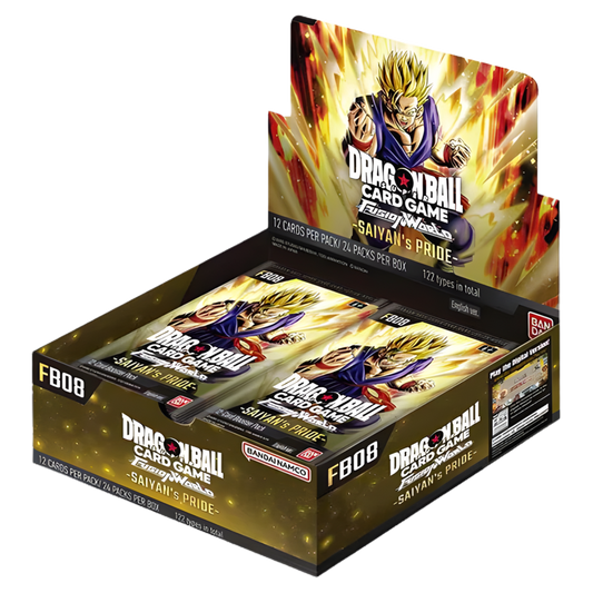 Dragon Ball FB08 Super card game Sayan's Pride  Box ENG