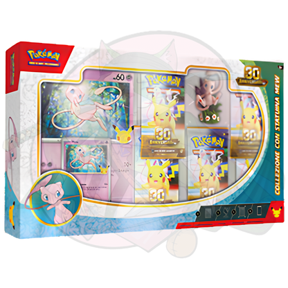 Pokemon 30° Anniversario - Collezione con statuina Mew & Mewtwo (ITA) (PREORDINE)