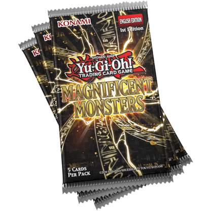 BOX YU-GI-OH! - MAGNIFICENT MONSTERS (3 BUSTE) - ITA (PREORDER)