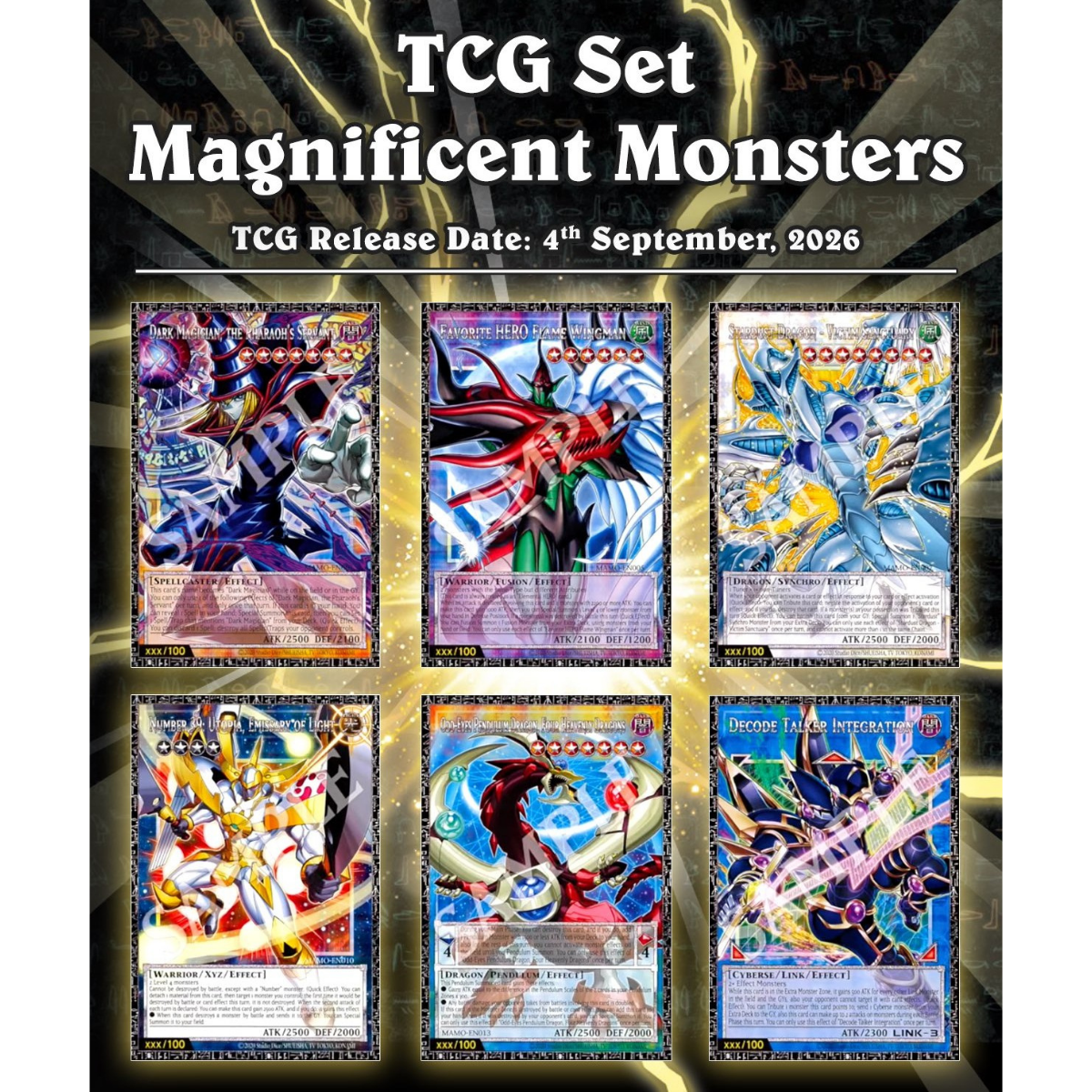BOX YU-GI-OH! - MAGNIFICENT MONSTERS (3 BUSTE) - ITA (PREORDER)