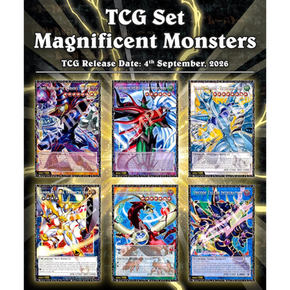 BOX YU-GI-OH! - MAGNIFICENT MONSTERS (3 BUSTE) - ITA (PREORDER)