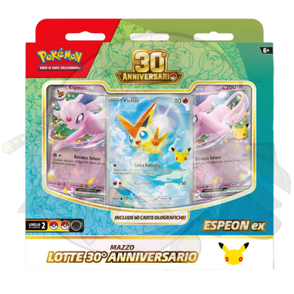 Pokemon 30° Anniversario - Mazzo Lotte Umbreon ex & Espeon ex  (ITA) (PREORDINE)