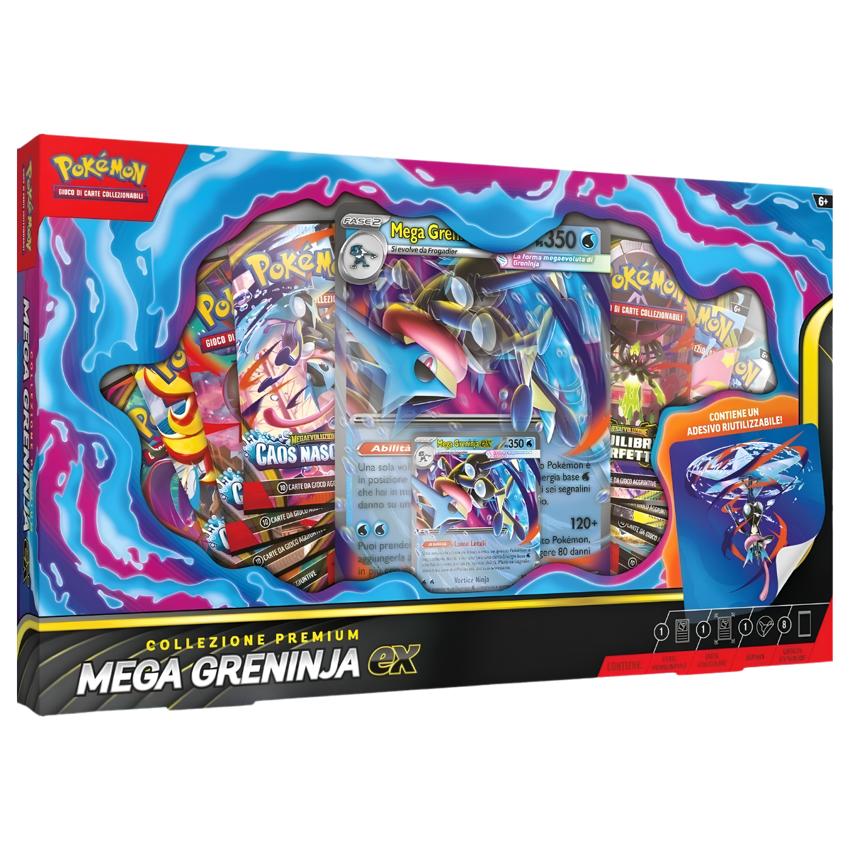 Pokémon - Collezione Premium Mega Greninja EX - ITA