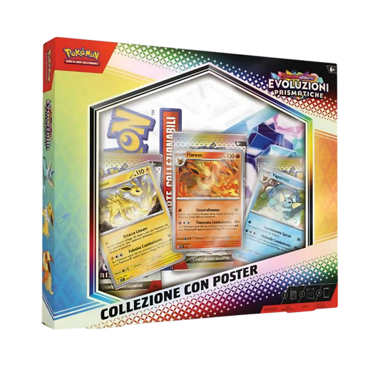 Pokemon Evoluzioni Prismatiche Collezione con Poster (IT)