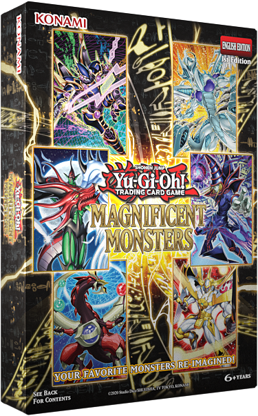 BOX YU-GI-OH! - MAGNIFICENT MONSTERS (3 BUSTE) - ITA (PREORDER)