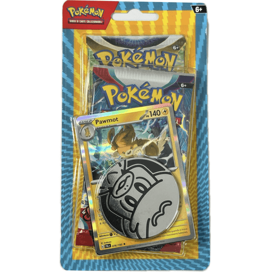Pokemon Blister Astri Lucenti / Scarlatto e Violetto  2 Buste + Moneta