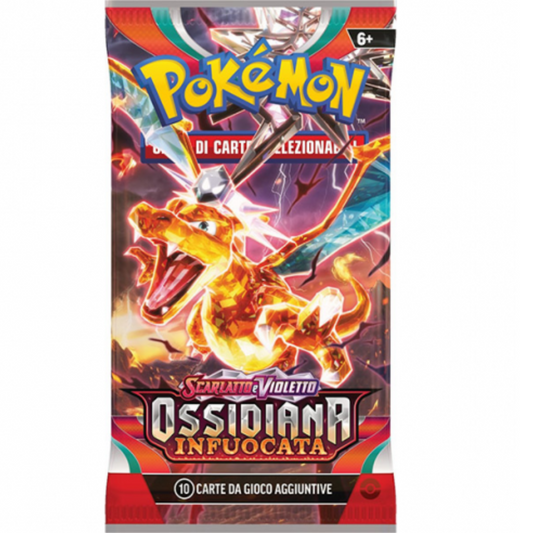 Pokemon Ossidiana Infuocata Busta (ITA)