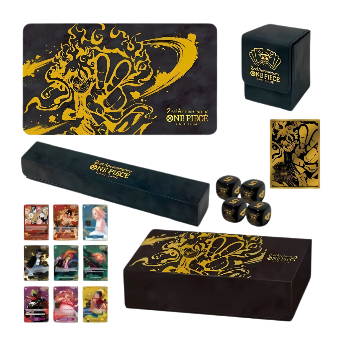 One Piece TCG Japanese 2st Anniversary Set