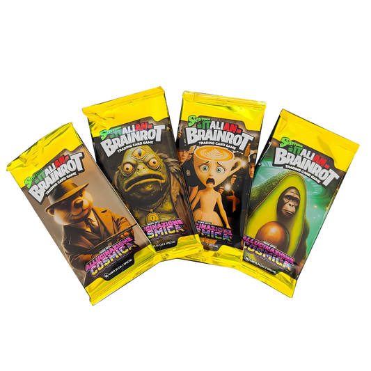 Skifidol Italian Brainrot Allucinazione Cosmica FLOW PACK (14 CARTE)