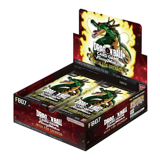 Dragon Ball FB07 Super card game Wish for Shenron Box ENG