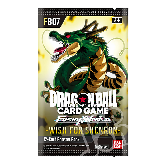 Dragon Ball FB07 Super card game Wish for Shenron Busta ENG