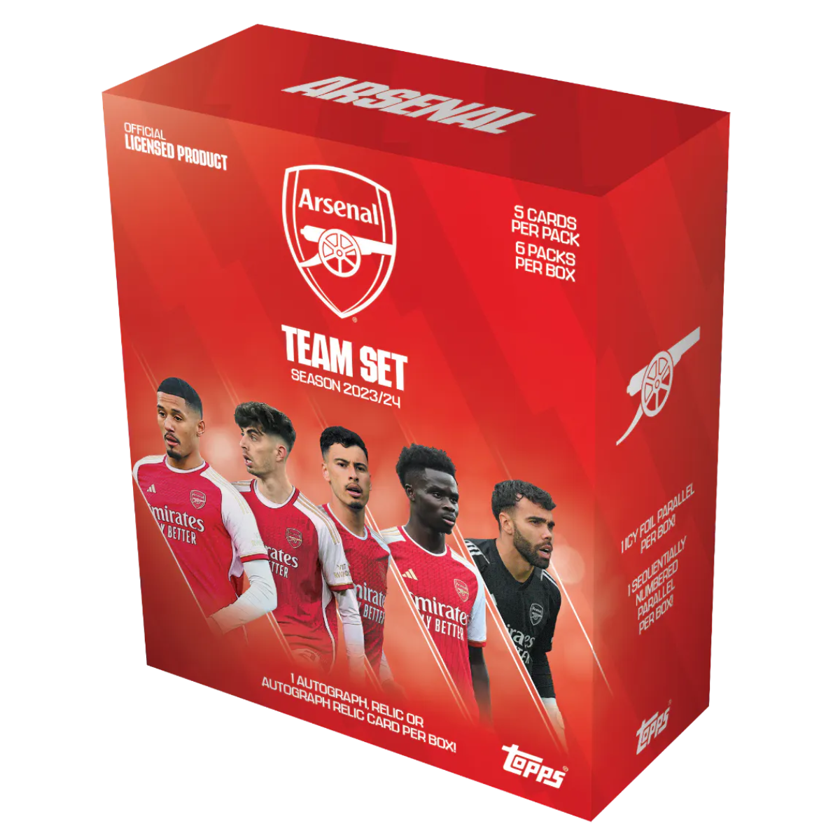 Topps Arsenal Official Team Set