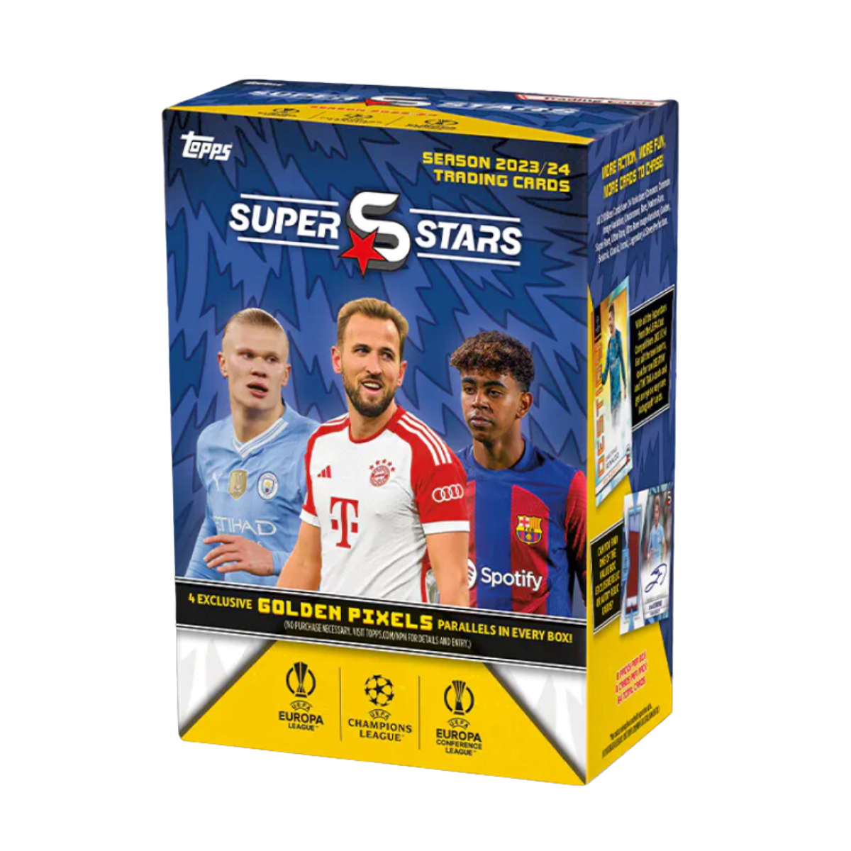 Topps Uefa Club Competition Superstars 2023/24 Value Box