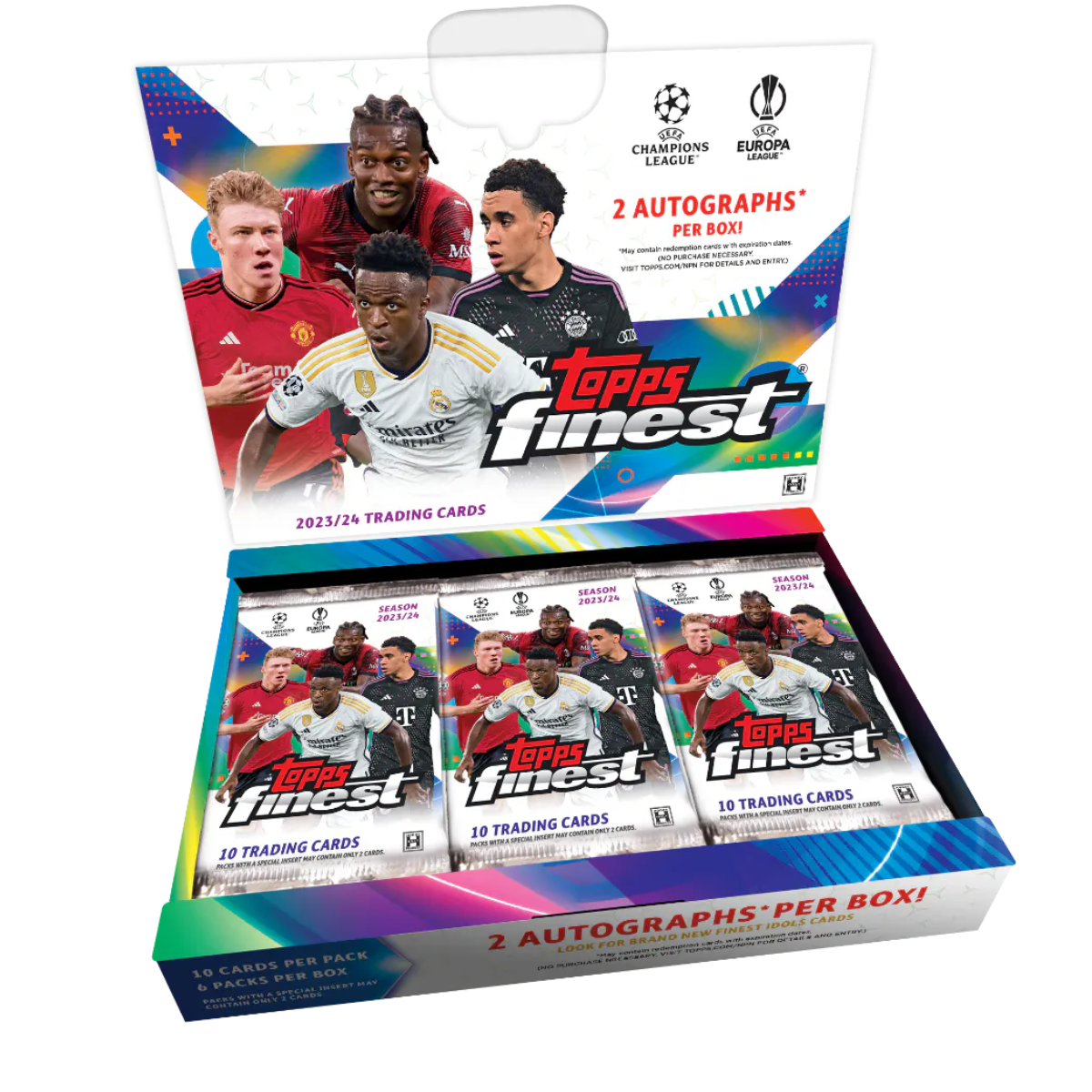 Topps Finest Box UEFA Club Competitions 2023/24