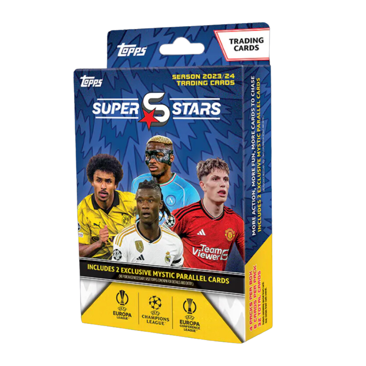 Topps Uefa Club Competition Superstars 2023/24 Hanger Pack