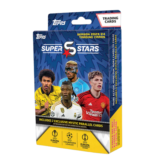 Topps Uefa Club Competition Superstars 2023/24 Hanger Pack