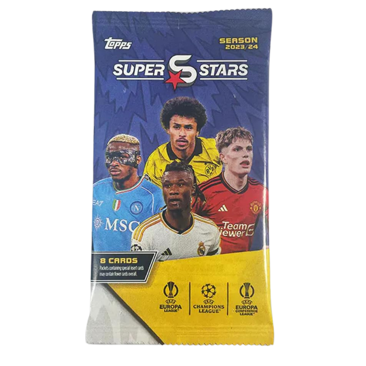 Topps Uefa Club Competition Superstars 2023/24 Busta