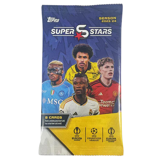 Topps Uefa Club Competition Superstars 2023/24 Busta