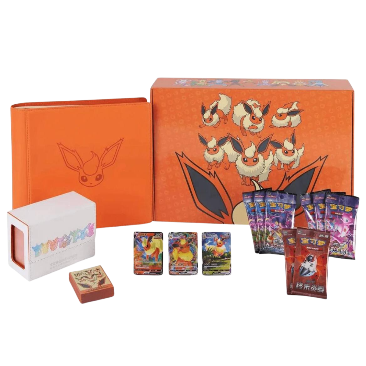 Pokemon Flareon VMAX Gift Box (CHN)