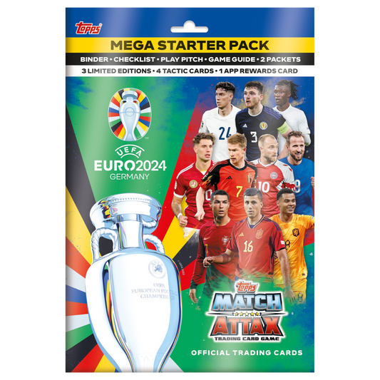 Topps Official Euro 2024 Match Attax - Mega Starter Pack