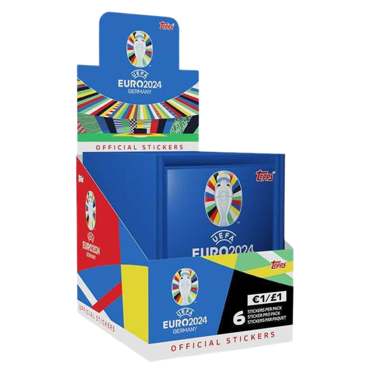 Topps UEFA EURO 2024 Sticker Collection Busta