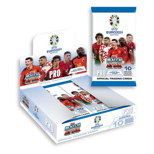 Topps UEFA EURO 2024 Trading Cards Premium Pro Box