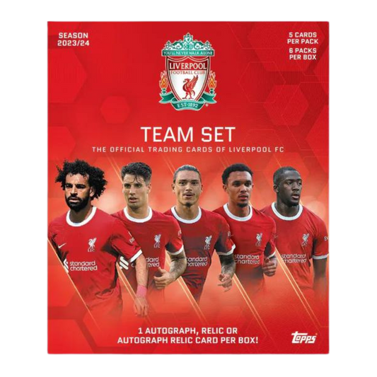 Topps Soccer Liverpool Team Set 2023