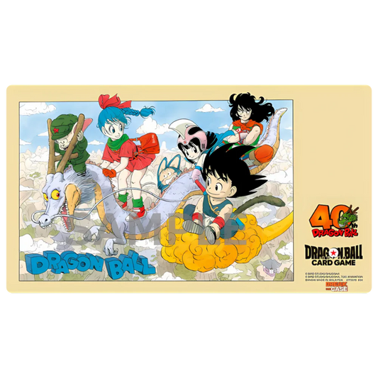 Dragon Ball Super card game playmat ufficiale 40th anniversario