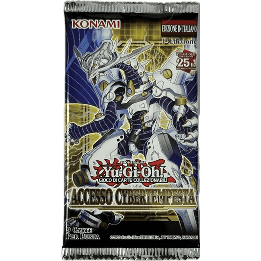 Yu-Gi-Oh! Accesso Cybertempesta Busta (ITA)