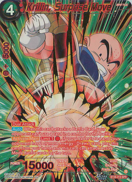 Krillin Surprise Move BT28-013