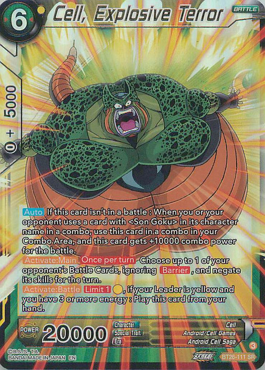 Cell Explosive Terror BT26-111
