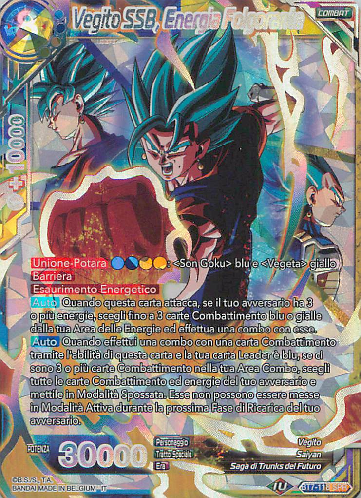Vegito SSB Energia Folgorante BT07-118