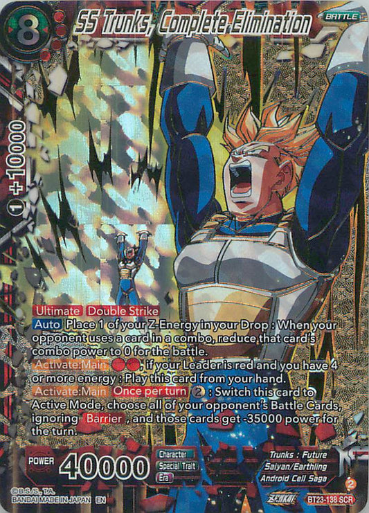 SS Trunks Complete Elimination BT23-138