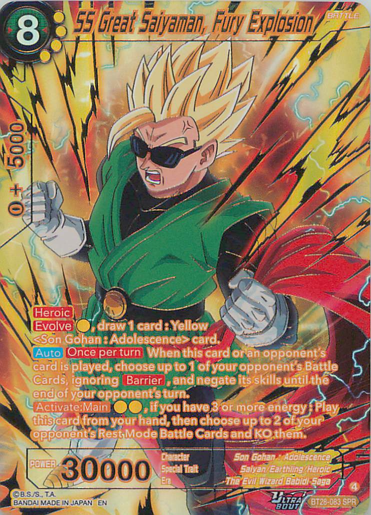 Ss great Saiyaman BT28-083