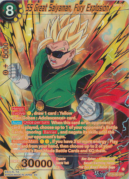 Ss great Saiyaman BT28-083