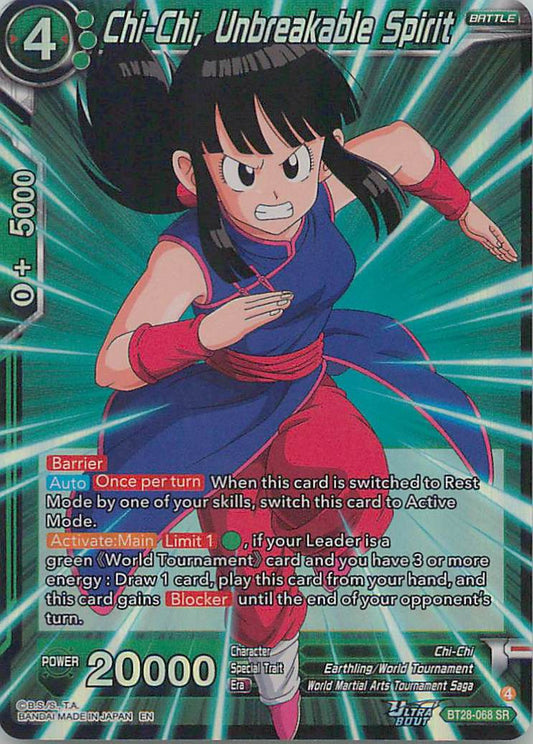 Chi-Chi, Unbreakable Spirit BT26-068