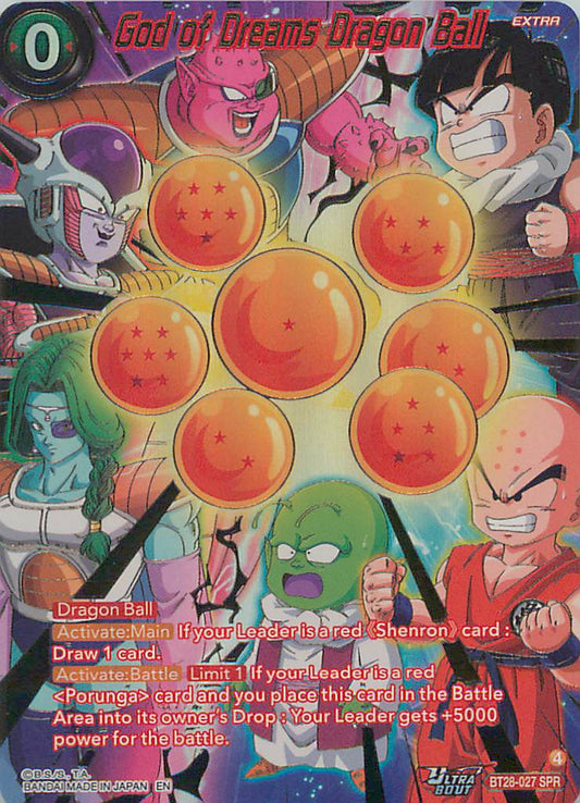 God of Dreams Dragon Ball BT28-027