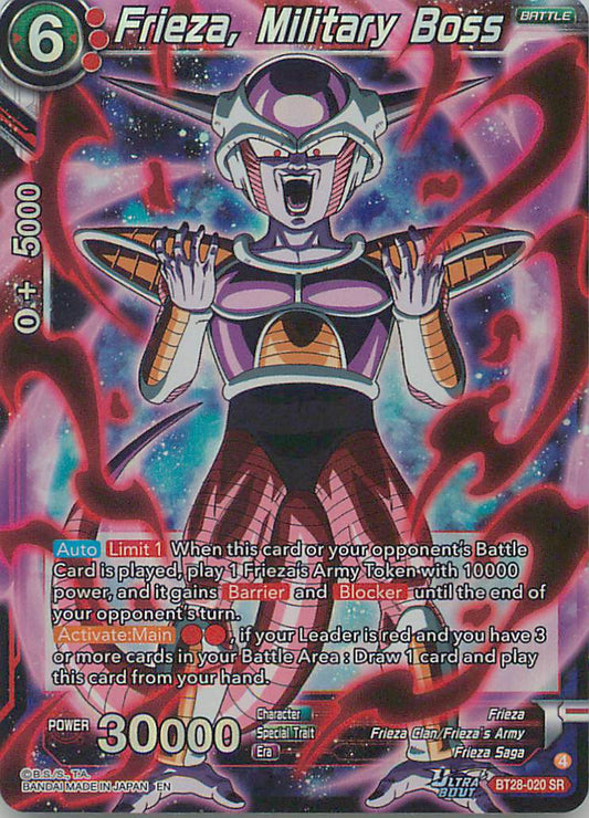 Frieza Military Boss BT28-020